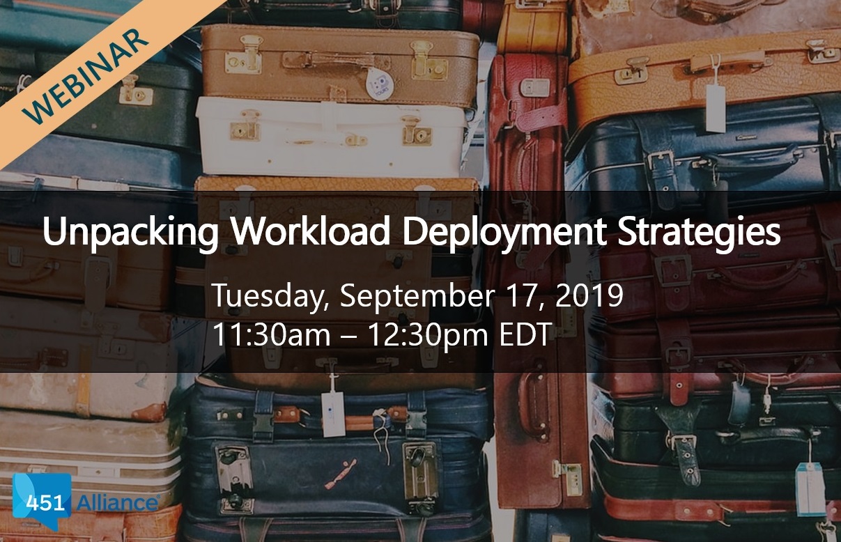 Unpacking Workload Deployment Strategies