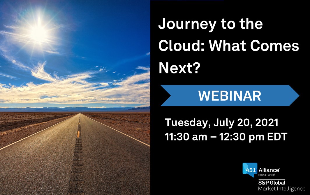 Journey to the Cloud: What Comes Next?