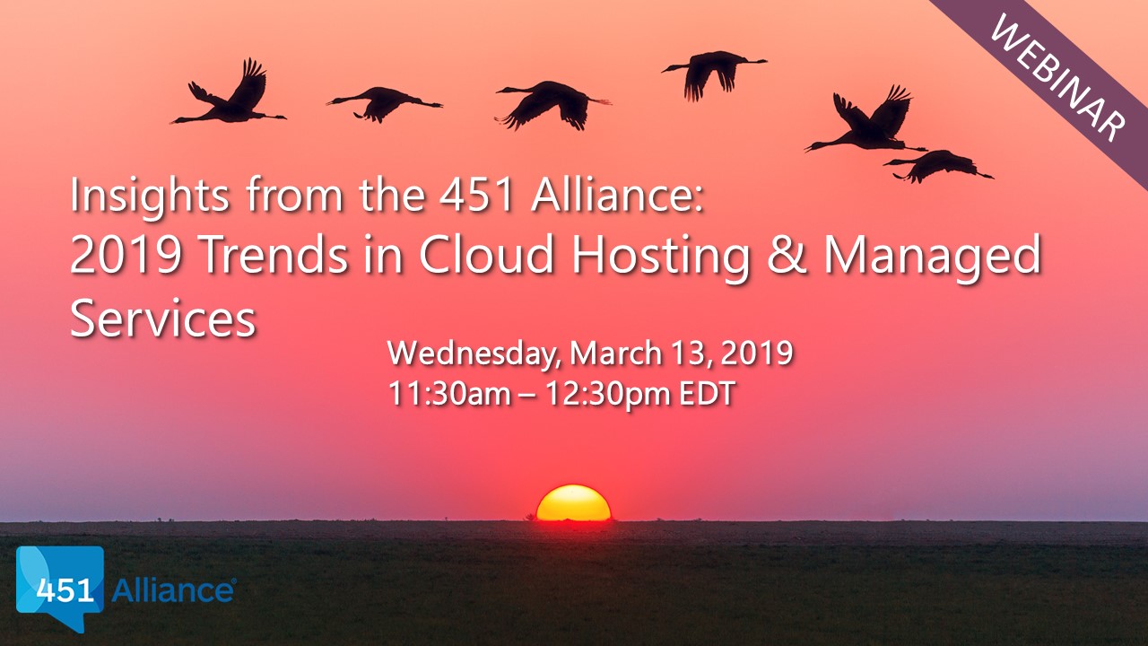 2019 Trends in Managed Services and Hosting?