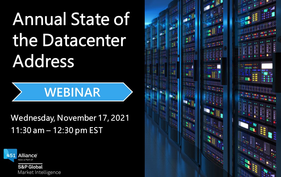 Annual State of the Datacenter Address