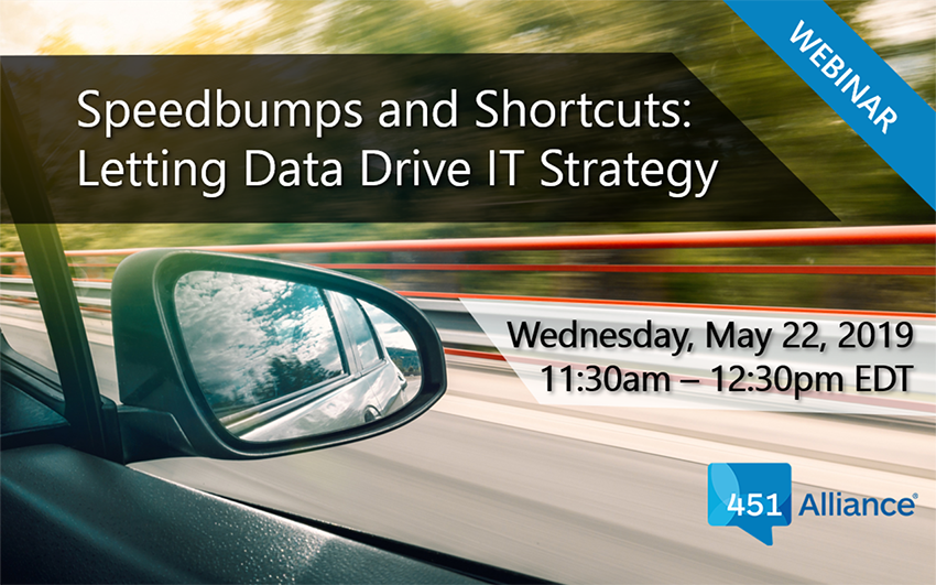 Speedbumps and Shortcuts: Letting Data Drive IT Strategy